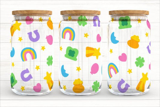 Lucky charms | 16oz glass can