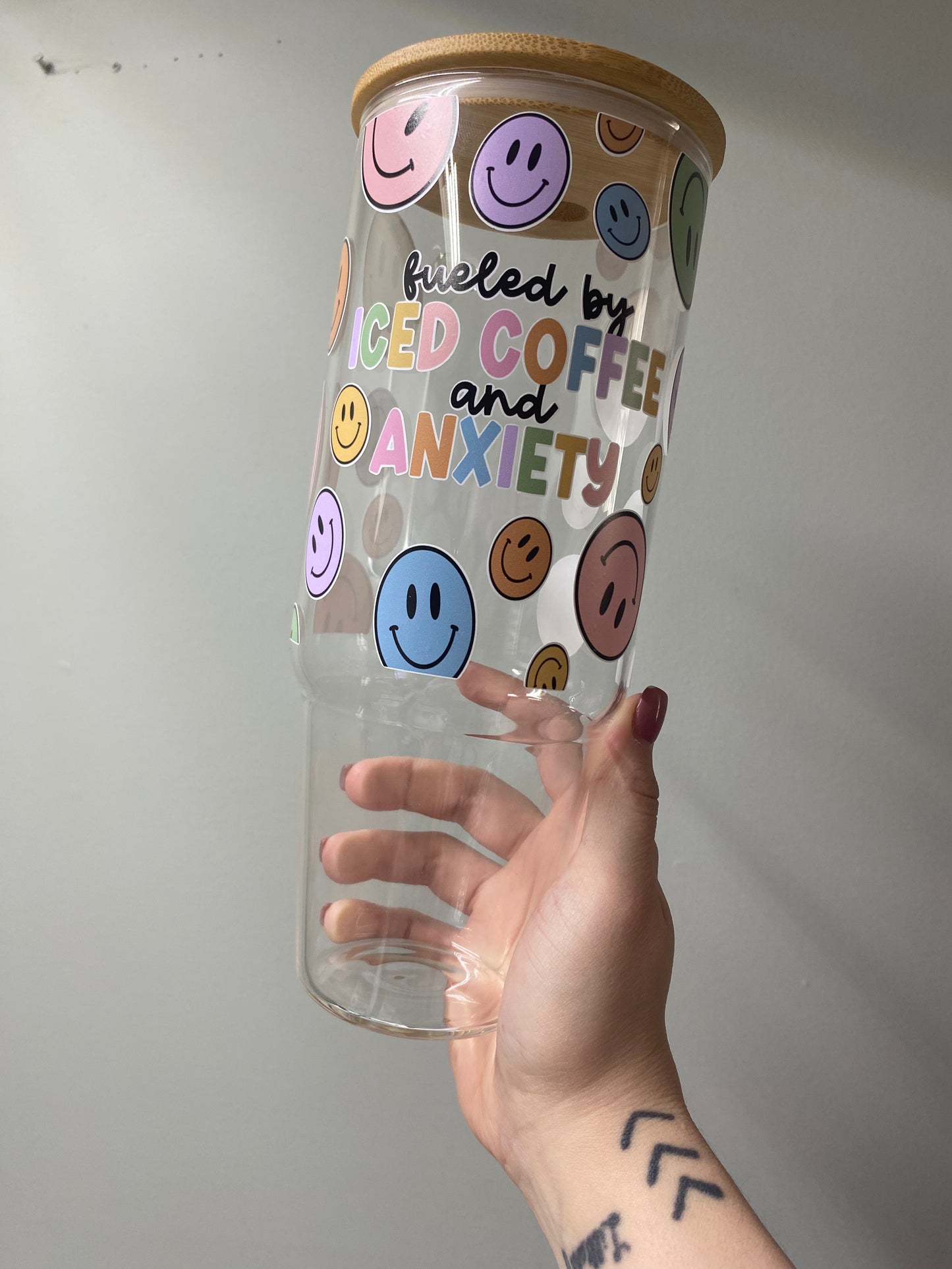 Iced coffee and anxiety | Finished product