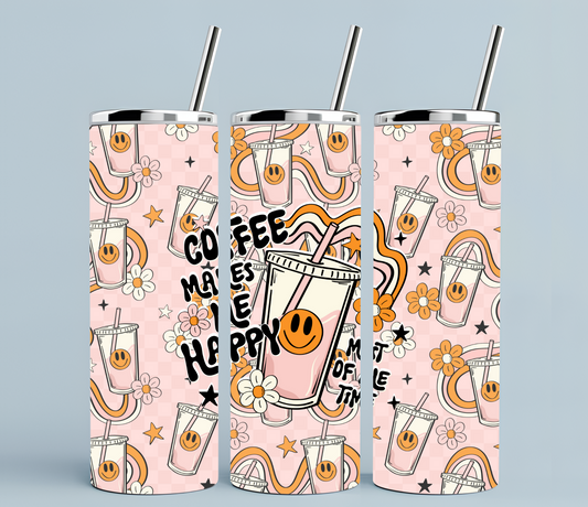 Coffee makes me happy | Sublimation transfer