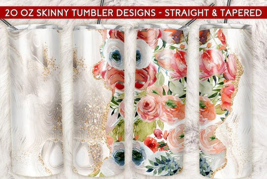 Floral + glitter | Sublimation transfer