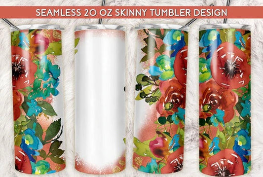 Florals + split | Sublimation transfer