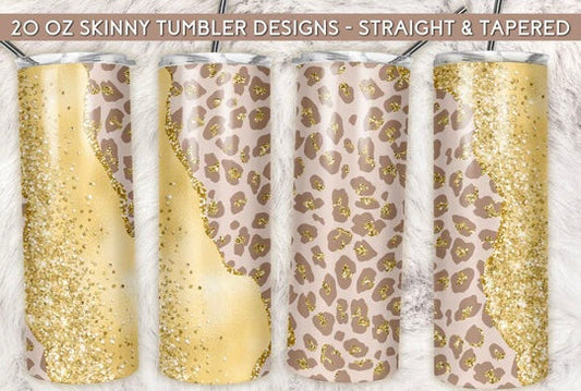 Glitter + animal print | Sublimation transfer