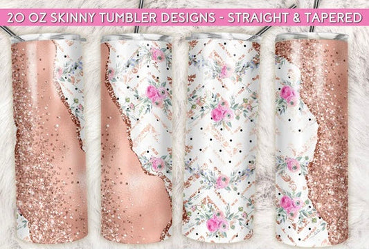 Marble + florals | Sublimation transfer