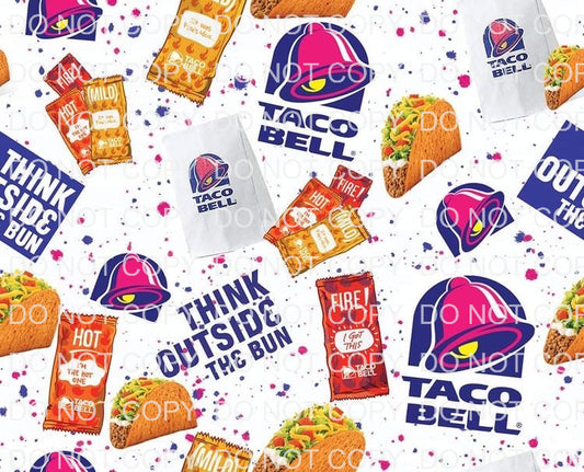 Taco bell | Sublimation transfer