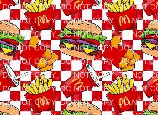 Mickey D's | Sublimation transfer