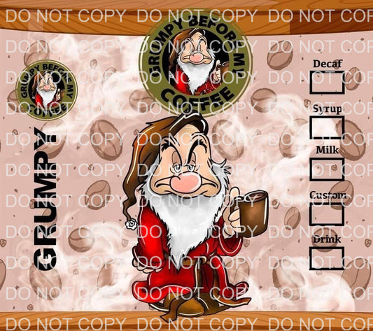 Grumpy | Sublimation transfer