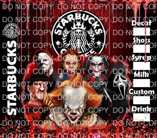 Characters + coffee | Sublimation transfer