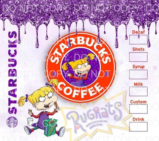 Characters + coffee | Sublimation transfer