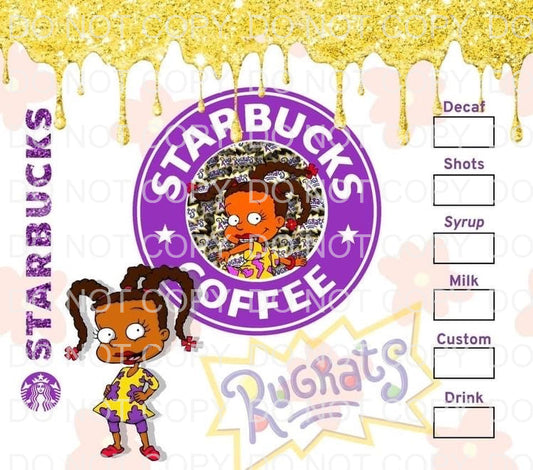 Characters + coffee | Sublimation transfer