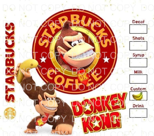 Characters + coffee | Sublimation transfer