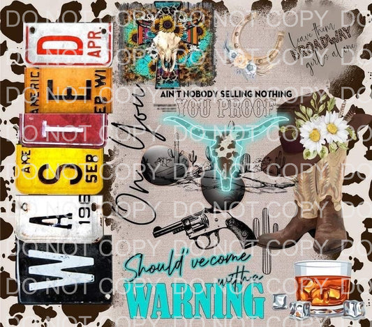 Wasted on you | Sublimation transfer