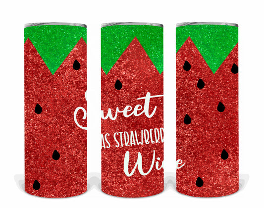 Sweet as strawberry wine | Sublimation transfer