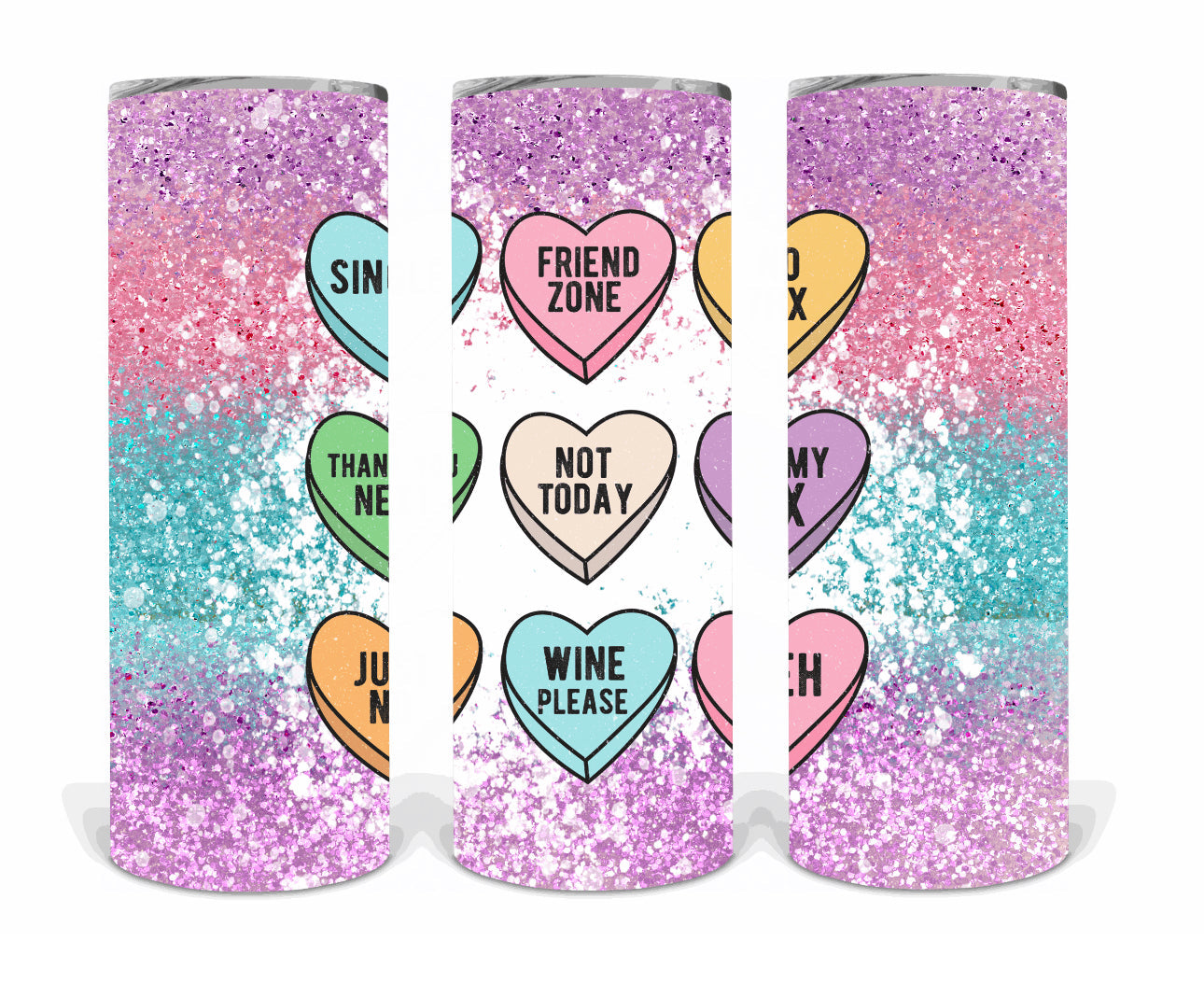 Candy hearts | Sublimation transfer