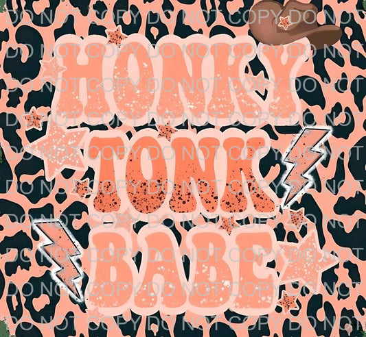 Honky tonk babe | Sublimation transfer