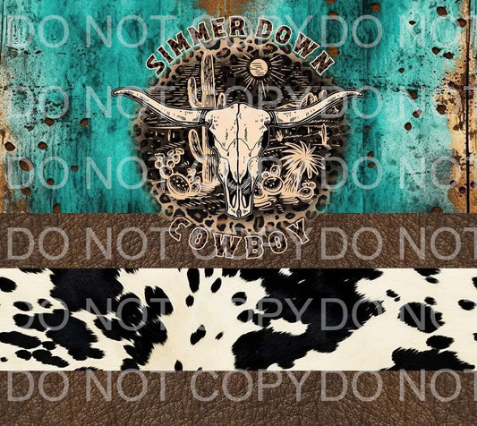 Simmer down cowboy | Sublimation transfer