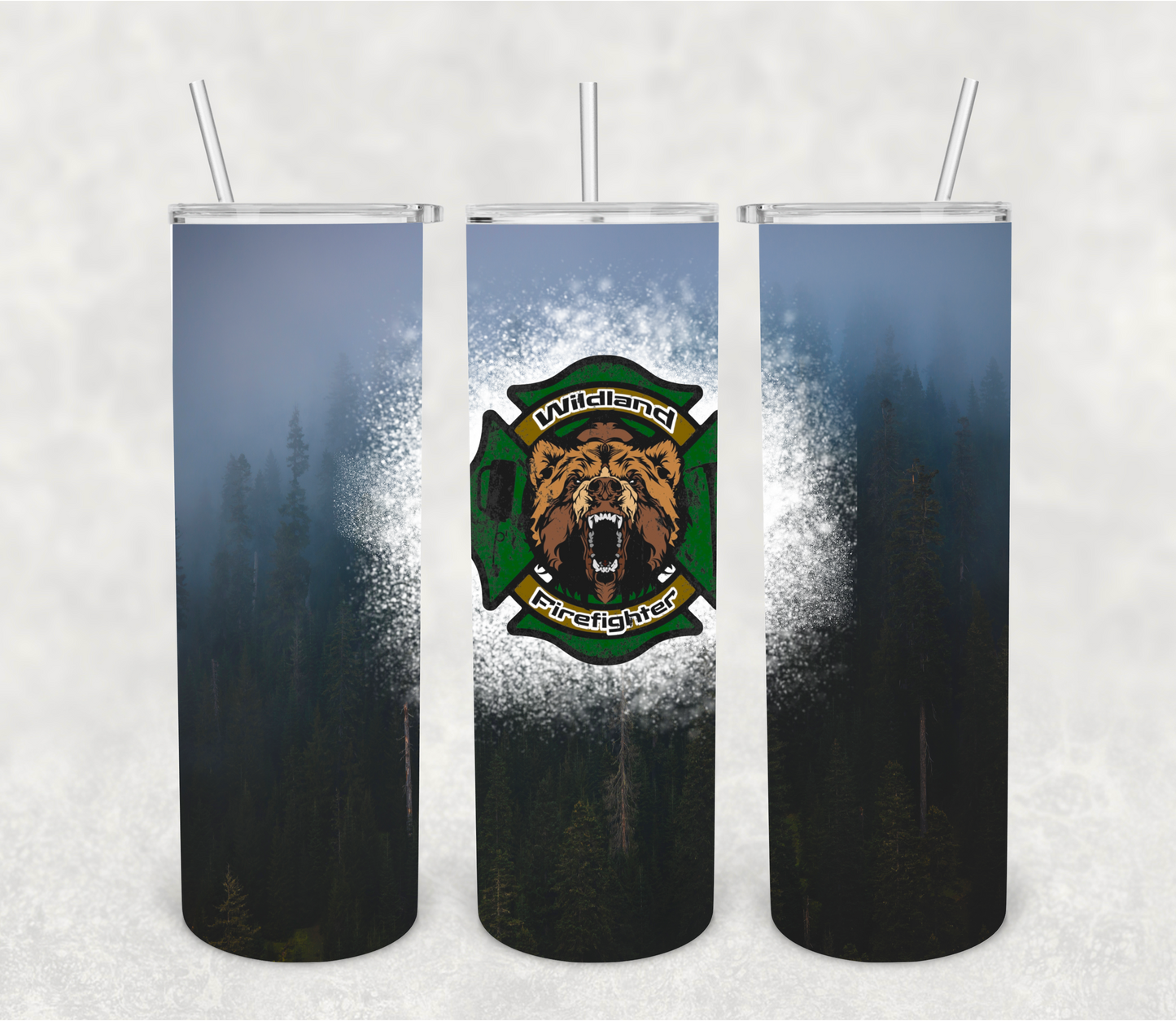 Wildland firefighter | Sublimation transfer