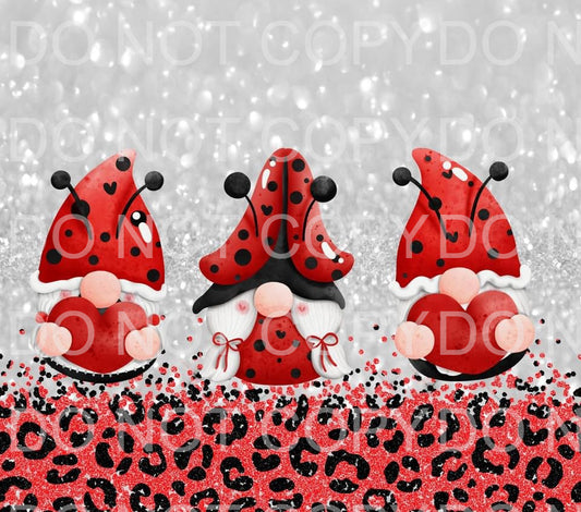 Gnomes + ladybugs | Sublimation transfer