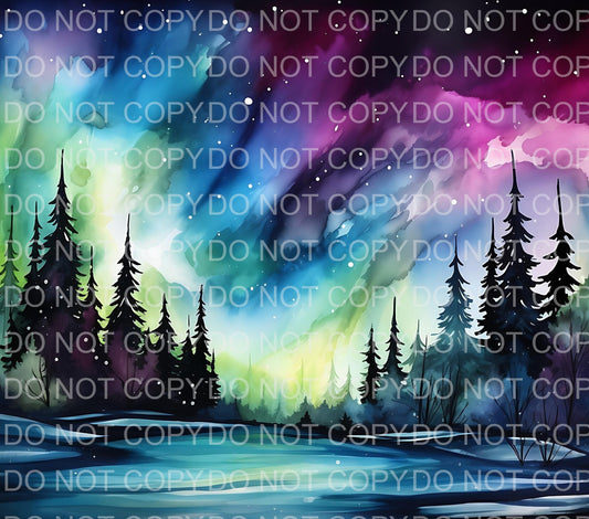 Northern lights | Sublimation transfer
