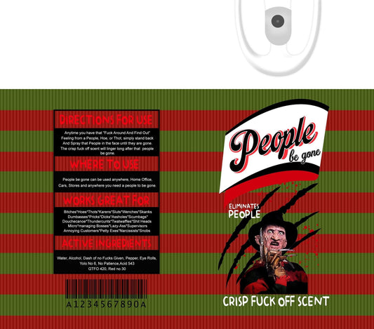People be gone | Sublimation transfer