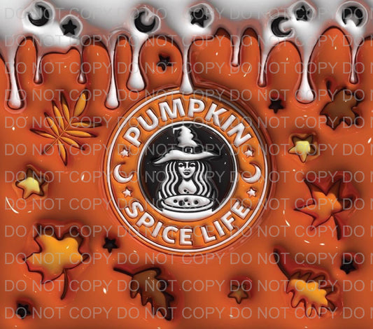 Pumpkin spice | Sublimation transfer