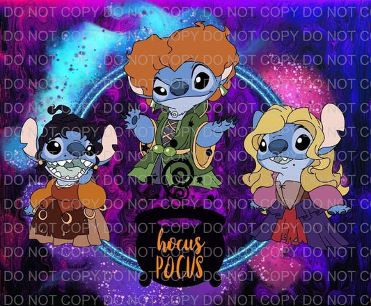 HP + stitch sisters | Sublimation transfer