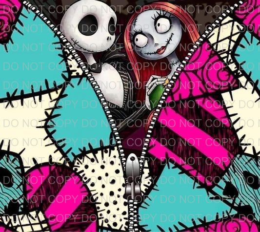 Jack n Sally | Sublimation transfer