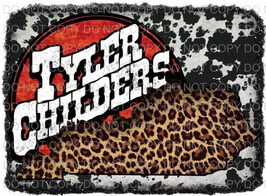Tyler Childers | Sublimation transfer