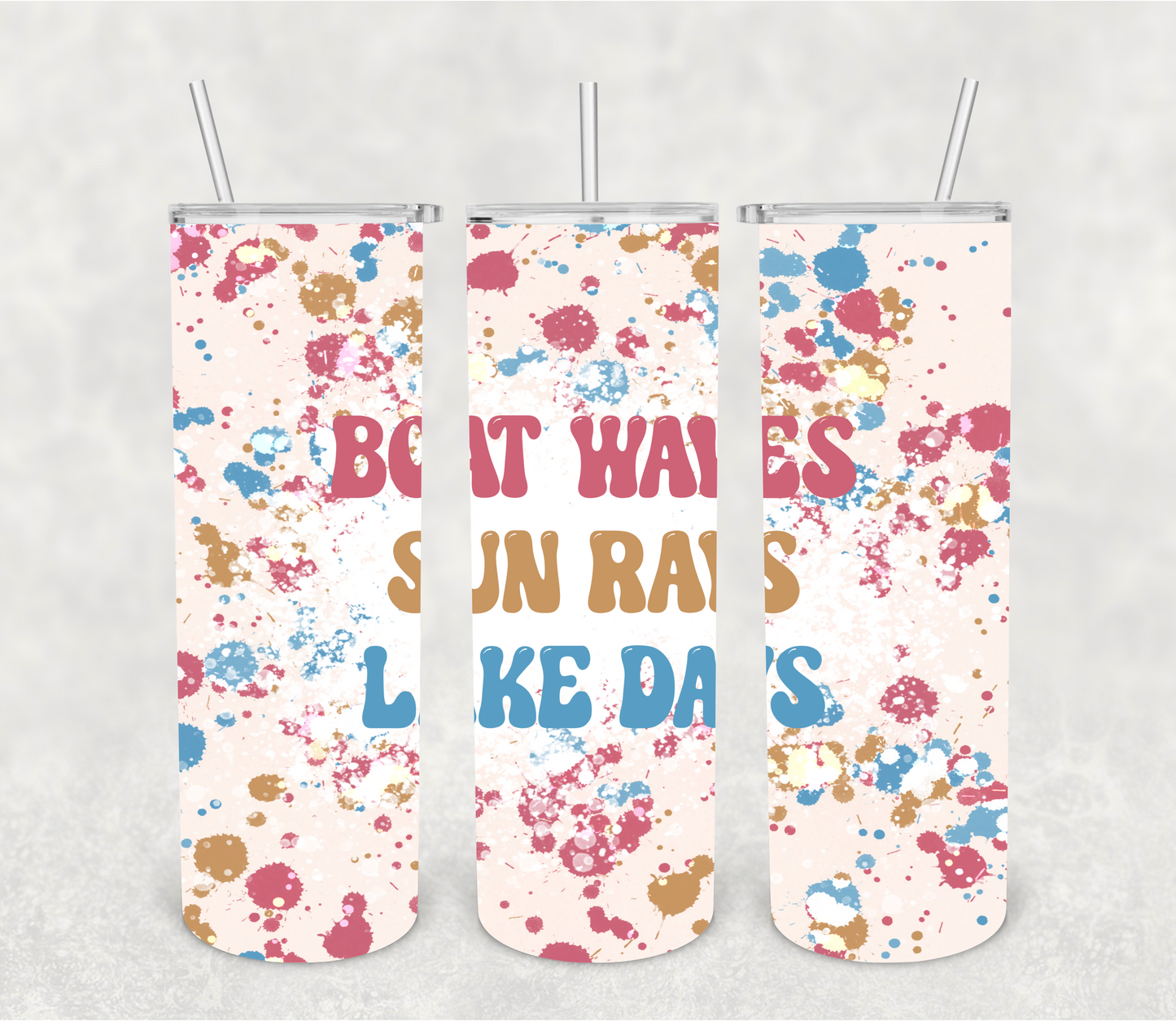 Boat waves, sun rays | Sublimation transfer