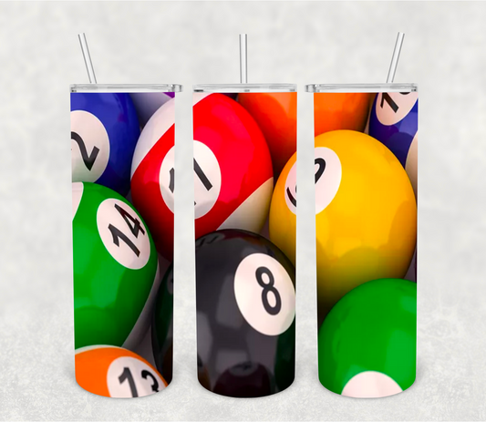 Billiards balls | Sublimation transfer