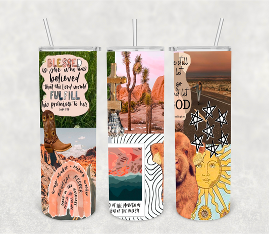 Western collage | Sublimation transfer