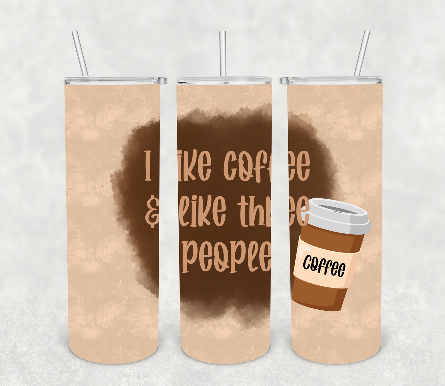 I like coffee & three people | Sublimation transfer