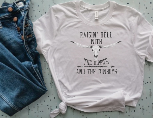 Hippies & cowboys | Sublimation transfer