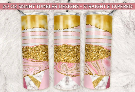 Pink + marble | Sublimation transfer