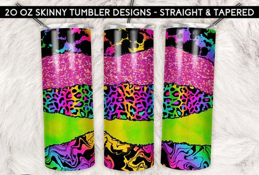 Neon + stacks | Sublimation transfer