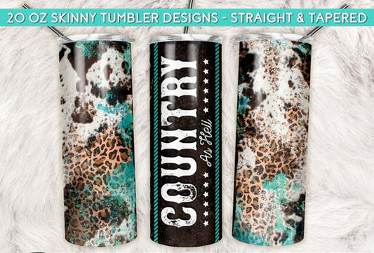 Country as hell | Sublimation transfer