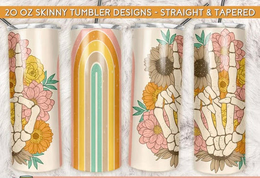 Rainbow + skeleton | Sublimation transfer