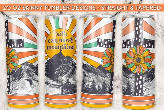 Faith can move mountains | Sublimation transfer