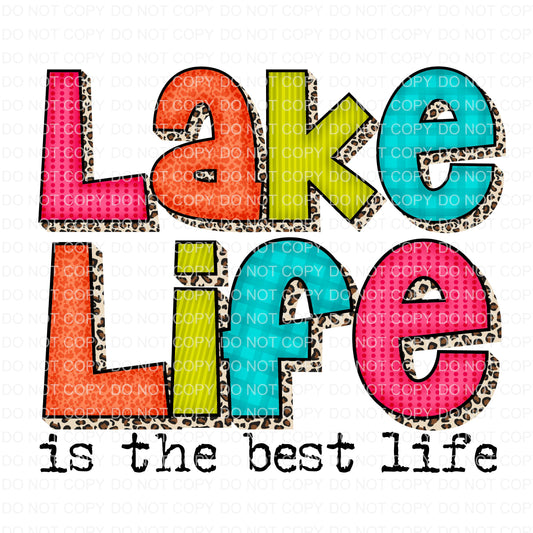 Lake life | Sublimation transfer