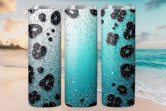 Leopard + glitter | Sublimation transfer