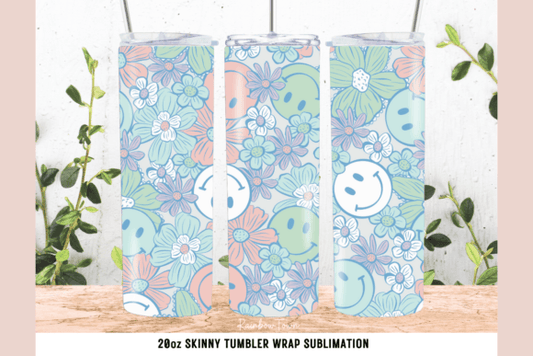 Pastel florals | Sublimation transfer