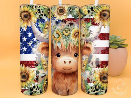 Highland cow | Sublimation transfer