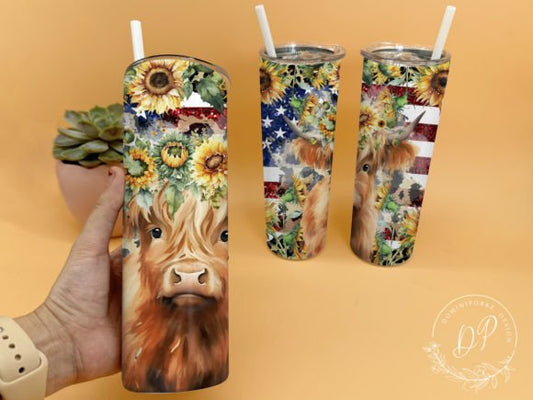 Highland cow | Sublimation transfer