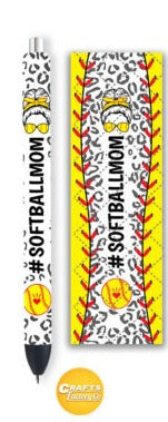 Softball mom | Pen wrap