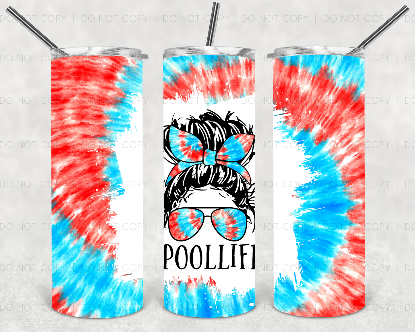 Pool life + bun | Sublimation transfer