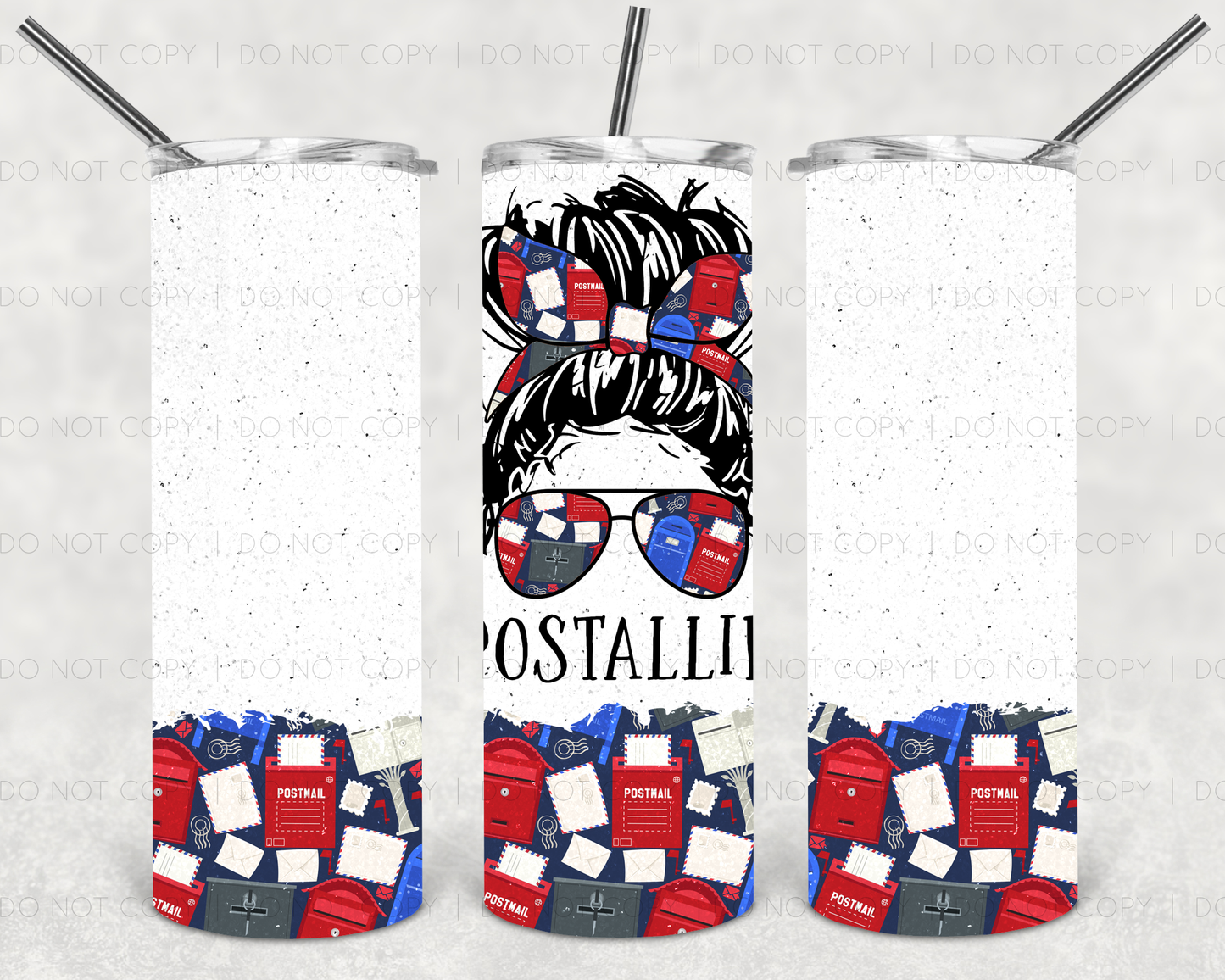 Postal life + bun | Sublimation transfer