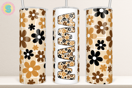 Mama retro florals | Sublimation transfer