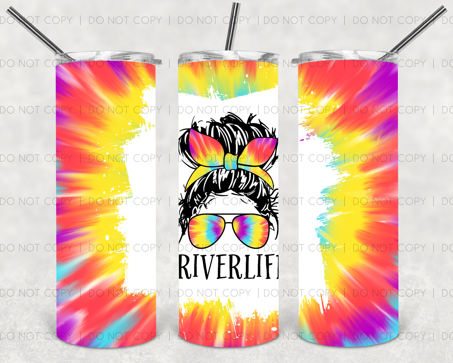 River life + bun | Sublimation transfer