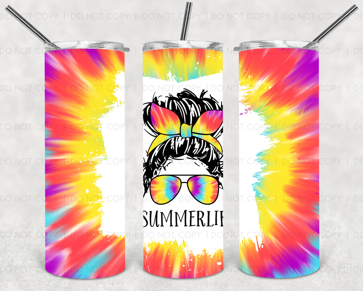 Summer life + bun | Sublimation transfer