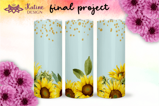 Sunflowers | Sublimation transfer
