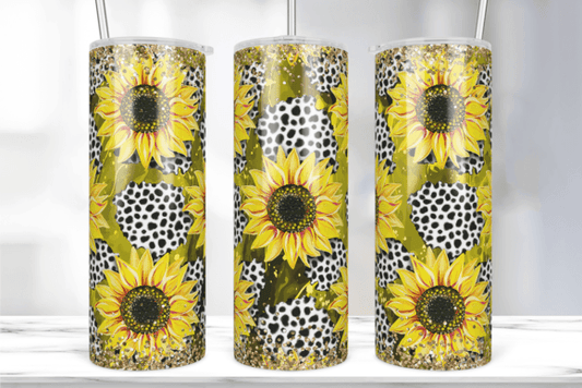Sunflower + leopard | Sublimation transfer